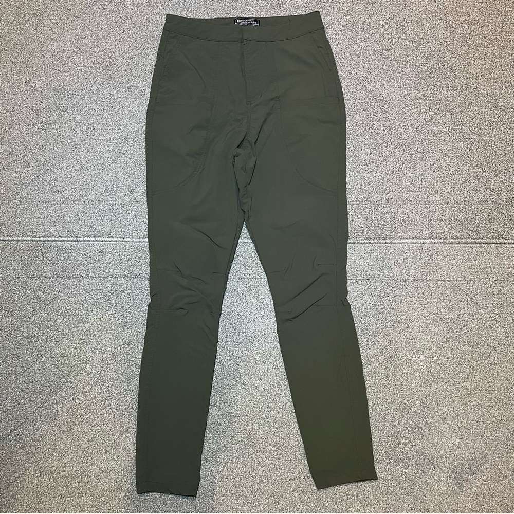 Mountain Warehouse Pants Womens Size 8 Green Walking Hiking Lightweight  Skinny